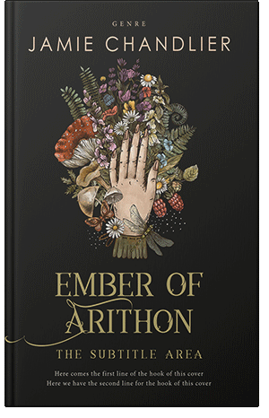 Pre Made Book Cover Cod Gray