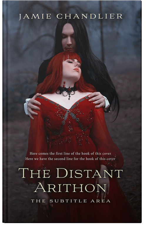 Front view of Premade Fantasy Book Cover - Cocoa Brown