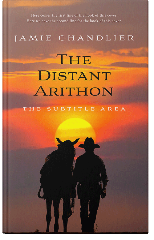 Front view of Premade Action & Adventure Book Cover - Au Chico