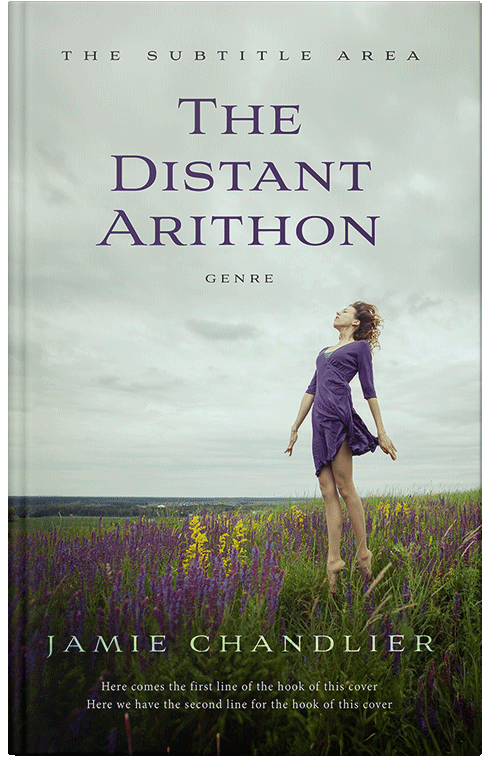 Front view of Premade Nature Book Cover - Rangitoto