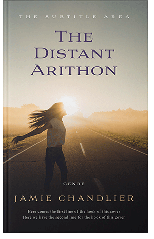 Pre Made Book Cover Soft Amber