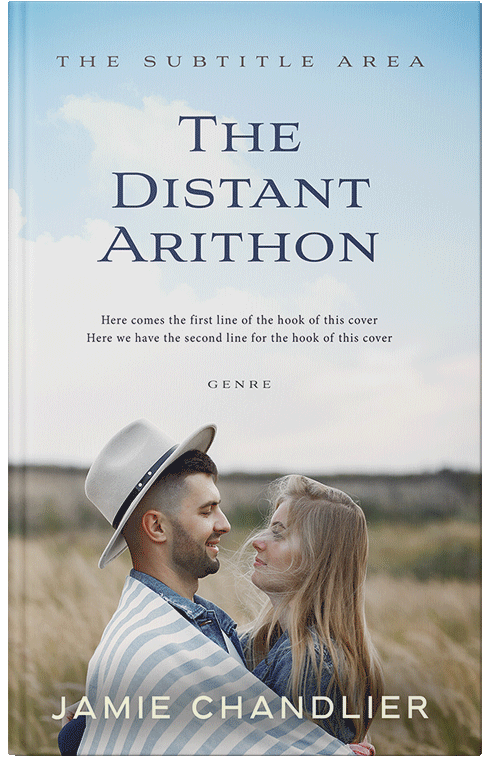 Front view of Premade Romance Book Cover - Iron