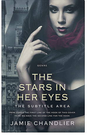 Premade Book Cover Outer Space