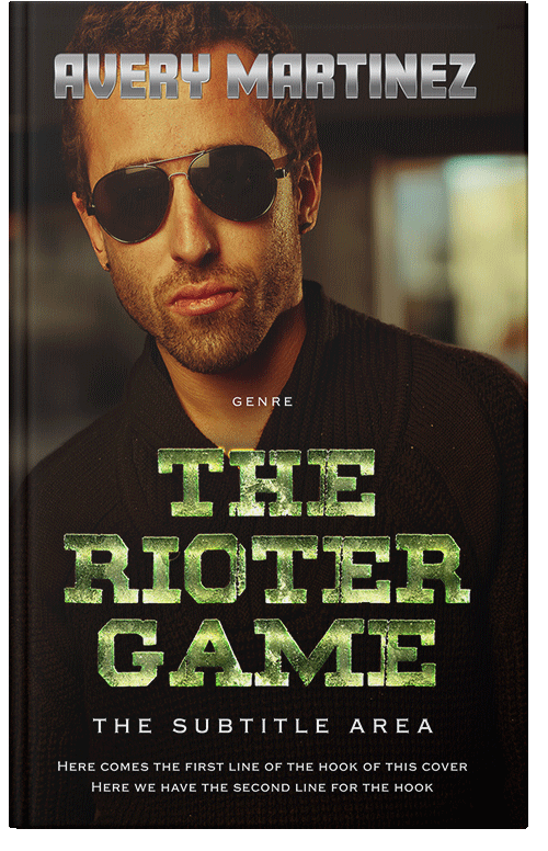 Front view of Premade Mystery & Thriller & Suspense Book Cover - Gimblet