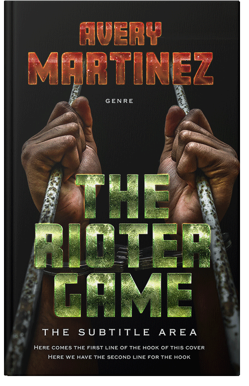 Front view of Premade Mystery & Thriller & Suspense Book Cover - Teak