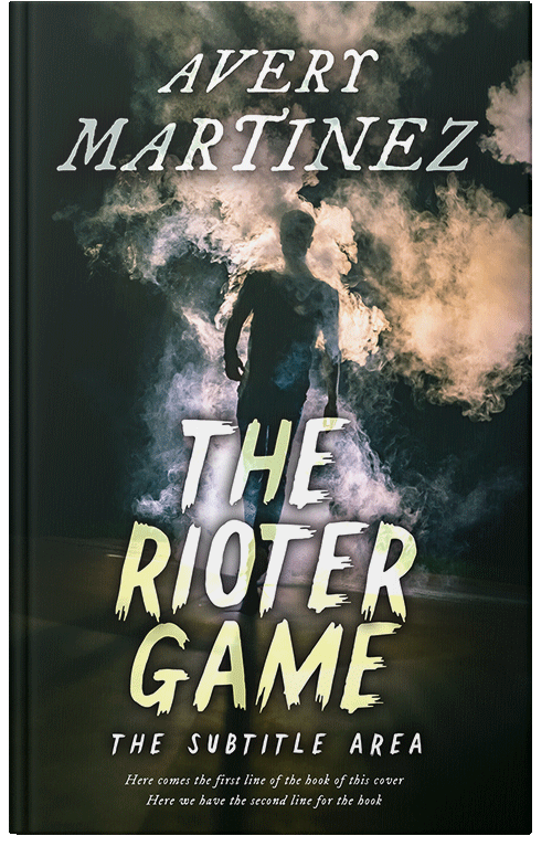 Front view of Premade Mystery & Thriller & Suspense Book Cover - Bone