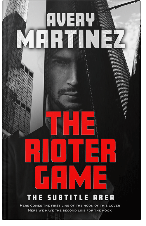 Front view of Premade Mystery & Thriller & Suspense Book Cover - Cod Gray