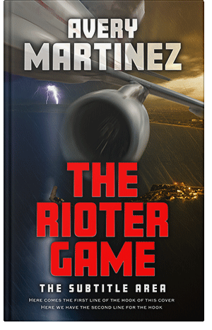 Premade Book Cover Burnt Sienna