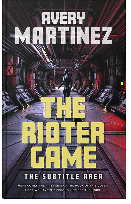 Front view of Premade Science Fiction Book Cover - Zombie