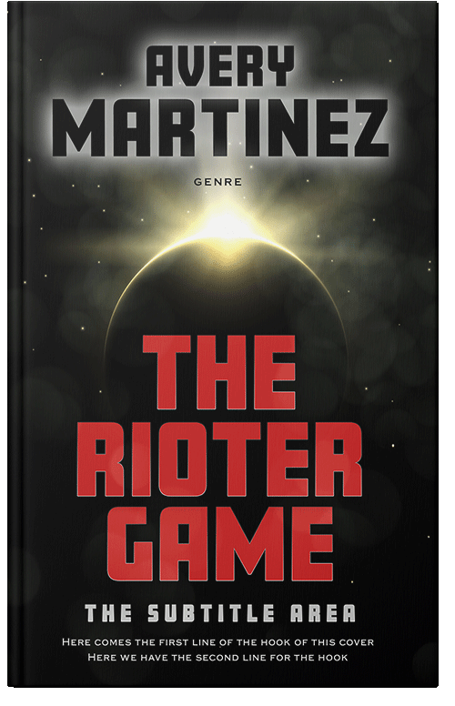 Front view of Premade Science Fiction Book Cover - Rangoon Green