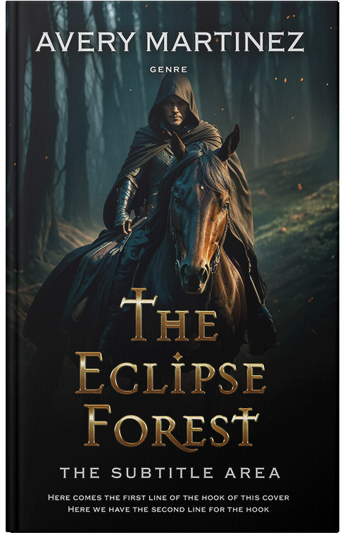 Front view of Premade Fantasy Book Cover - Bunker