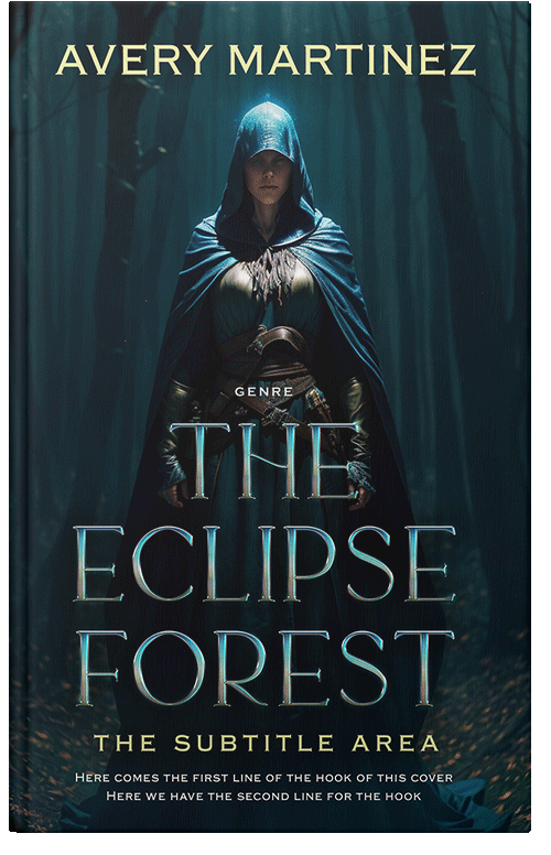 Front view of Premade Fantasy Book Cover - Firefly