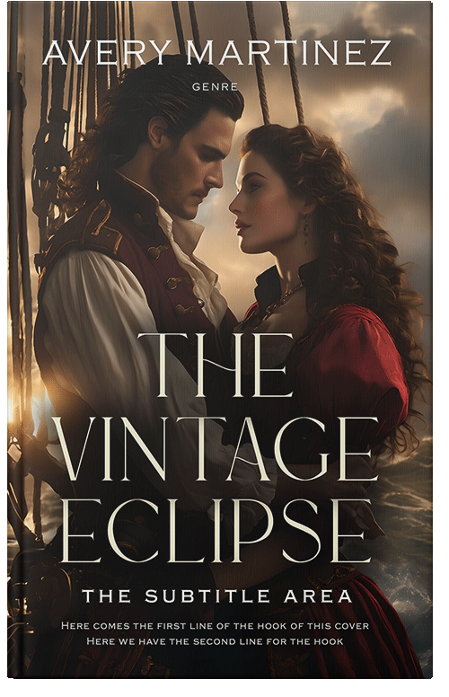 Front view of Premade Romance Book Cover - Night Rider