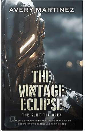 Premade Book Cover Outer Space