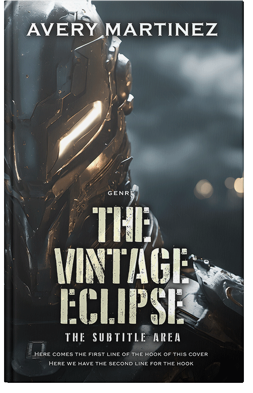 Front view of Premade Science Fiction Book Cover - Outer Space