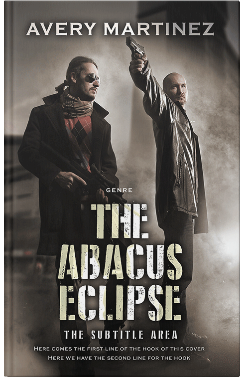 Front view of Premade Mystery & Thriller & Suspense Book Cover - Ash