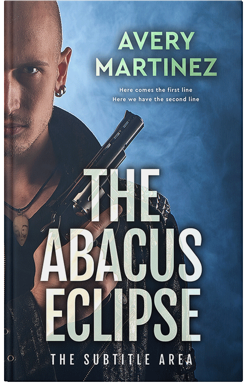 Front view of Premade Mystery & Thriller & Suspense Book Cover - Ebony Clay