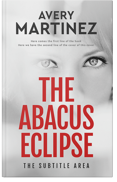 Front view of Premade Mystery & Thriller & Suspense Book Cover - Quill Gray