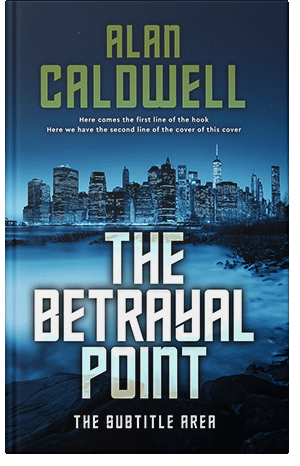 Pre Made Book Cover Black