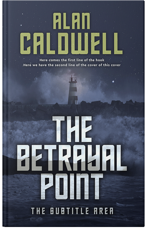 Front view of Premade Mystery & Thriller & Suspense Book Cover - Ebony Clay