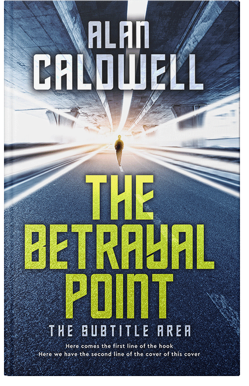 Front view of Premade Mystery & Thriller & Suspense Book Cover - Sapling