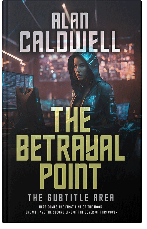 Front view of Premade Mystery & Thriller & Suspense Book Cover - Indian Khaki