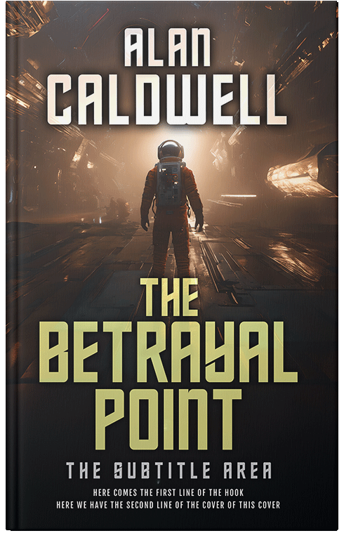 Front view of Premade Science Fiction Book Cover - Zeus