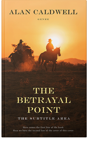 Premade Book Cover Deep Oak