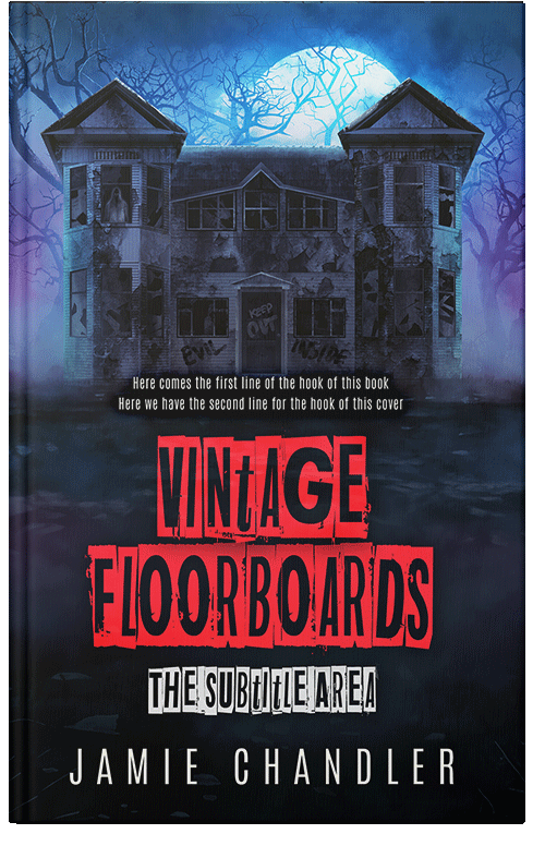 Front view of Premade Horror Book Cover - Mirage