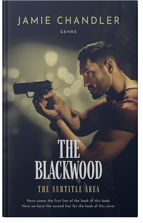 Front view of Premade Mystery & Thriller & Suspense Book Cover - Charade