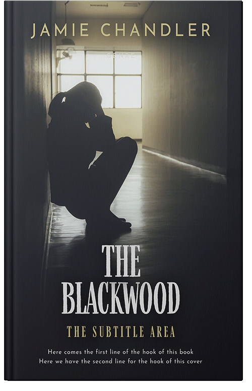 Front view of Premade Teen & Young Adult Book Cover - Shark