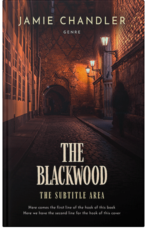 Pre Made Book Cover Antique Brass