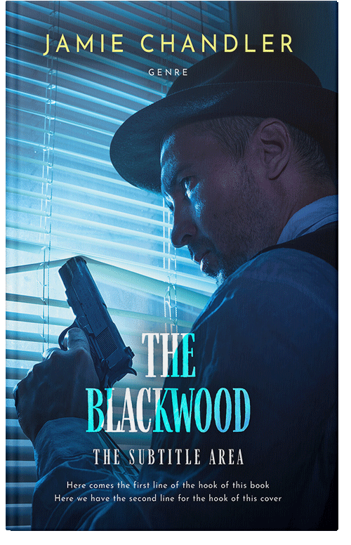 Front view of Premade Mystery & Thriller & Suspense Book Cover - Blue Zodiac