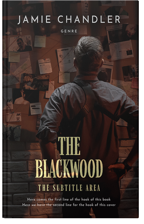 Front view of Premade Mystery & Thriller & Suspense Book Cover - Night Rider