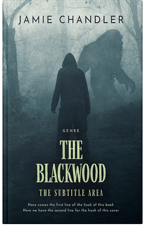 Premade Book Cover Powder Ash