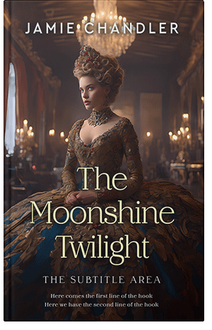 Premade Book Cover Cocoa Brown