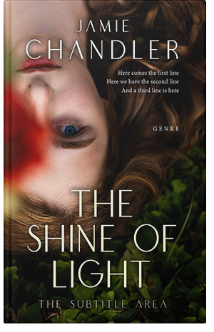 Pre Made Book Cover Oriental Pink