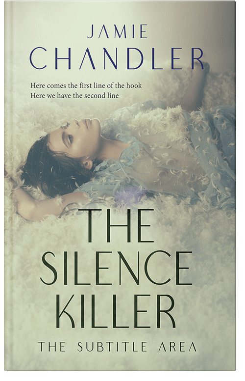 Front view of Premade Royal Romance Book Cover - Foggy Gray