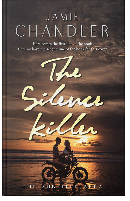 Front view of Premade Romance Book Cover - English Walnut