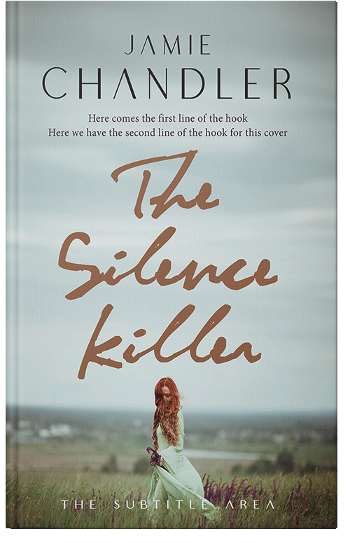 Front view of Premade Royal Romance Book Cover - Powder Ash