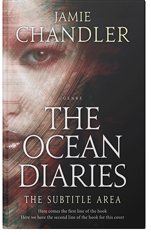 Premade Book Cover Soft Amber