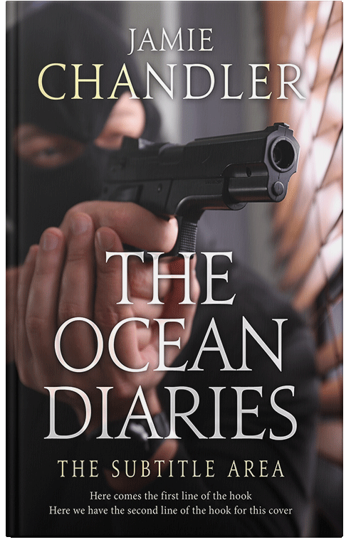 Front view of Premade Mystery & Thriller & Suspense Book Cover - Cod Gray