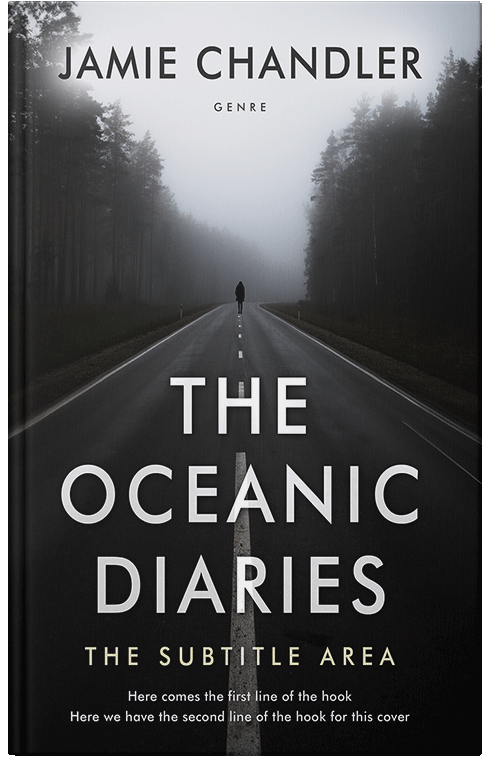 Front view of Premade Mystery & Thriller & Suspense Book Cover - Iron