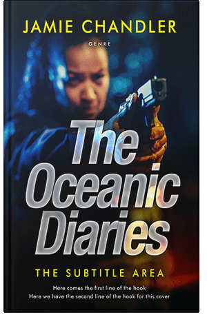 Premade Book Cover Black