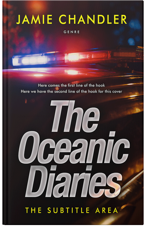 Front view of Premade Mystery & Thriller & Suspense Book Cover - Coffee Bean