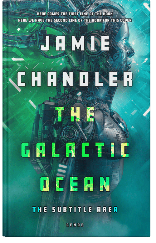 Front view of Premade Science Fiction Book Cover - Genoa