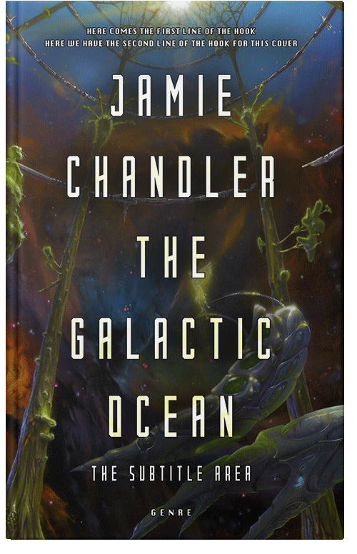 Front view of Premade Science Fiction Book Cover - Tuatara