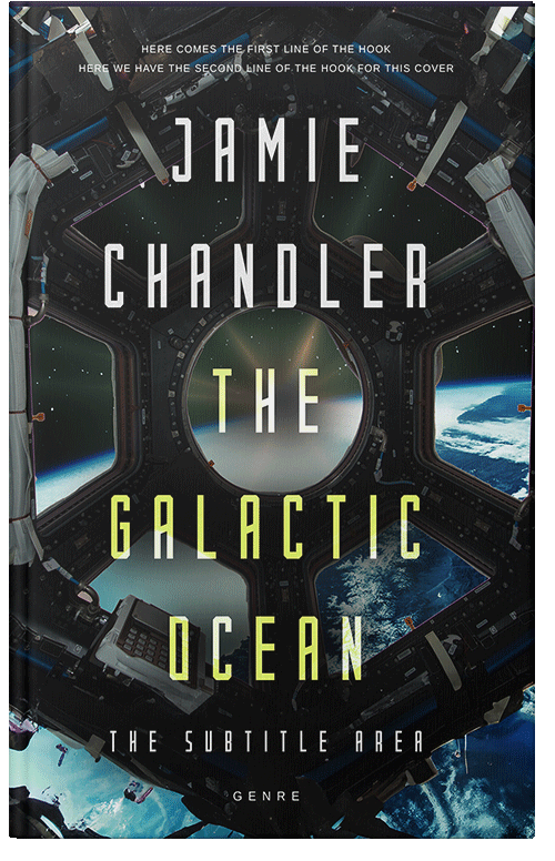 Front view of Premade Science Fiction Book Cover - Woodsmoke