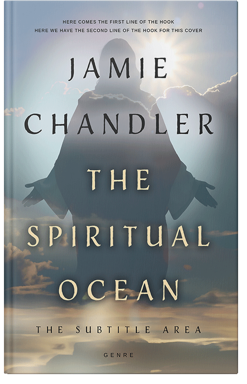 Front view of Premade Religion & Spirituality Book Cover - Mantle