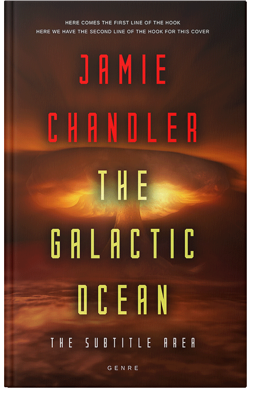 Front view of Premade Apocalyptica Book Cover - Rebel